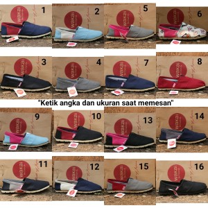 Sepatu Wanita Flat Shoes Sepatu Casual T3 Biru Tokopedia