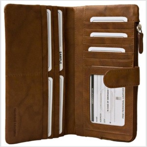 Dompet Smartphone Dengan Rfid Blocking Kulit Asli Import Usa Redwood Tokopedia