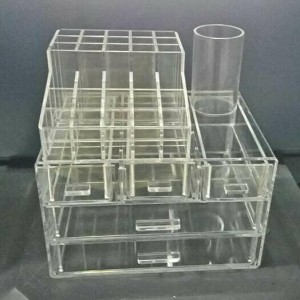 Tempat Kosmetik Akrilik E4 Acrylic Make Up Organizer Terlaris Tokopedia