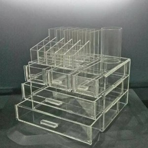 Tempat Kosmetik Akrilik E4 Acrylic Make Up Organizer Terlaris Tokopedia