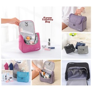 Korean Toiletries Bag Travelbag Tas Kosmetik Perlengkapan Mandi Tokopedia