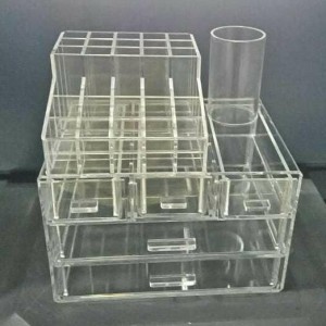 Tempat Kosmetik Akrilik E4 Acrylic Make Up Organizer Terlaris Tokopedia
