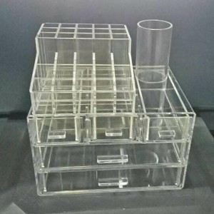 Tempat Kosmetik Akrilik E4 Acrylic Make Up Organizer Terlaris Tokopedia