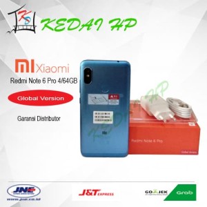 Xiaomi Redmi Note 6 Pro Ram 3 Intenal 32gb New Bnib Garansi 1 Tahun Tokopedia