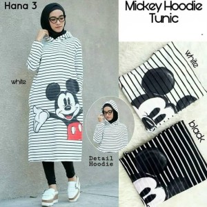Baju Atasan Wanita Mickey Tunic Tokopedia