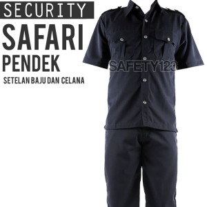Baju Safari Best Seller Hitam Tokopedia
