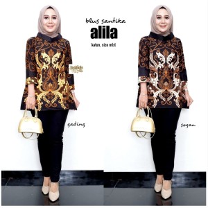 Baju Batik Wanita Alila Batik Tokopedia