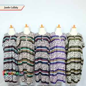 Grosir Daster Midi Jumbo Busui Zipper Baju Pakaian Tidur 1 Kodi Tokopedia