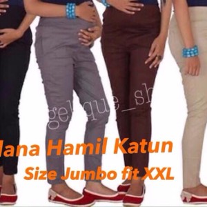 Celana Hamil Katun Strit Tokopedia