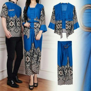 Cp Rayon Couple Pesta Baju Couple Kebaya Tokopedia