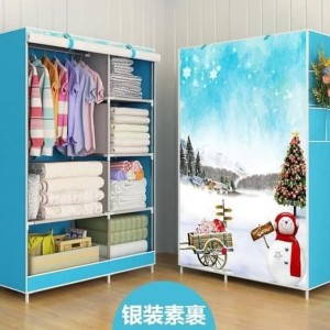 Lemari Baju Pakaian Kain Kode 94858484 Tokopedia