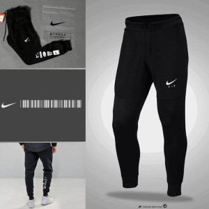 Celana Training Jogger Nike Air Max Ft Black Grade Original Tokopedia