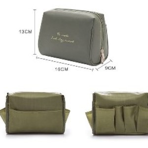 Tas Penyimpanan Kosmetik Plain Make Up Cosmetic Purse Pouch Bag Tokopedia
