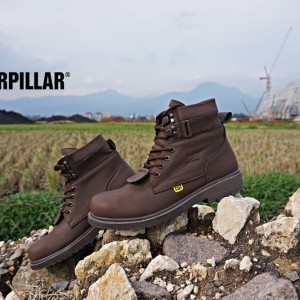 Sepatu Caterpillar Aliando Safety Boots Tokopedia