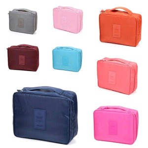 Tas Makeup Make Up Kosmetik Tas Multifungsi Travel Pouch Navy Bintang Tokopedia