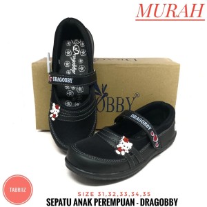 Sepatu Anak Sekolah Tk Sd Usia 5 10 Th Hitam Tokopedia