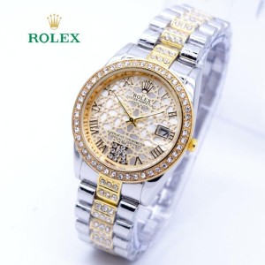 Diskon Murah Jam Tangan Wanita Rolex H157 Semi Premium Tokopedia