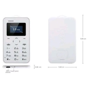 Aiek C6 Aeku C6 Hp Atm Tipis Card Phone Bukan Aiek M5 Tokopedia