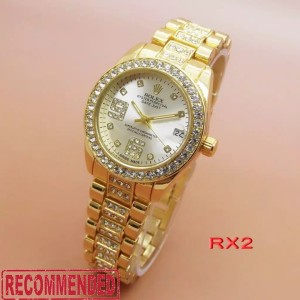 Jam Tangan Rolex Cewek Wanita Elegant Tokopedia