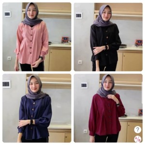 Baju Atasan Wanita Blouse Tokopedia