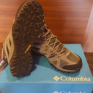 Sepatu Gunung Columbia Grand Canyon Mid Outdry Shark Dark Banana Tokopedia