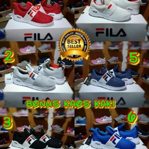 Sepatu Anak Fila Slip On Tokopedia