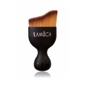 Lamica Curved Face Brush 131 Kuas Kosmetik Brush Make Up Wajah Tokopedia