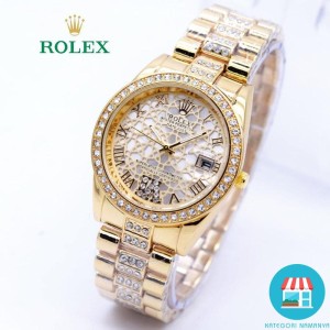 Diskon Murah Jam Tangan Wanita Rolex H157 Semi Premium Tokopedia