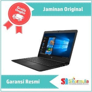 Hp 14 Cm0077au Black Tokopedia