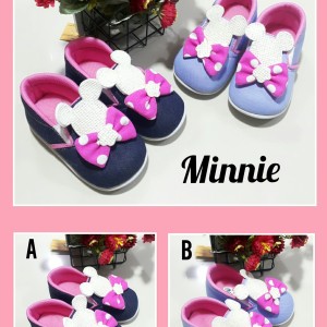 Sepatu Anak Perempuan Foxing Minnie Baby Tokopedia