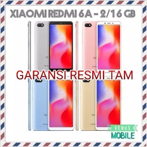 Xiaomi Redmi 6a Ram 2 Gb Rom 16 Gb Garansi Resmi Tam Tokopedia