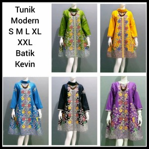 Atasan Batik Wanita Tunik Batik Baju Batik Wanita Tokopedia