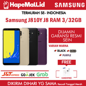 Hp Samsung Galaxy J8 Tokopedia