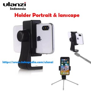 Holder Hp Tripod Mount 360 Portrait Dan Landscape Tokopedia