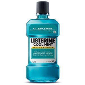 Listerine Cool Mint 500ml 2 Pcs Tokopedia