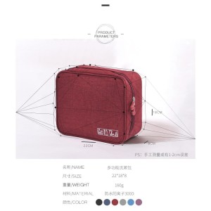 Terlaris Tas Kosmetik Organizer Cosmetic Denim Pouch A599 Tokopedia