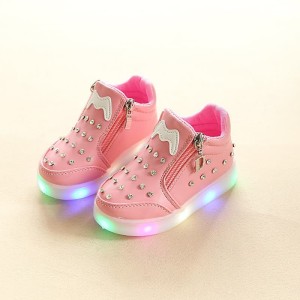 Sepatu Led Bayi Dan Anak Laki Laki Dan Perempuan Sepatu Sneakers Anak Dengan Lampu Menyala Tokopedia