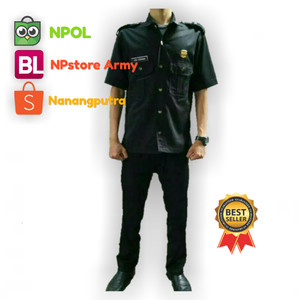 Baju Seragam Safari Setelan Safari Xxl Tokopedia