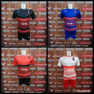 Setelan Badminton Ukuran Anak Anak Baju Kostum Olahraga Bulutangkis Timnas Junior Tokopedia