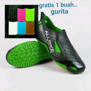 Sepatu Boots Motor Biker Tahan Air Minyak All Bike Green Karet Pvc Allbike Hijau Ap Boots Tokopedia