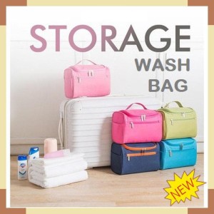 Storage Travel Wash Bag Toiletry Cosmetic Bag Tas Kosmetik Tokopedia