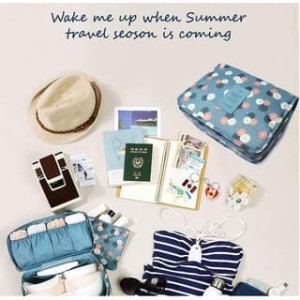 Honeybees Korean Monopoly Flower Multi Pouch Tas Kosmetik Travel Versi Kedua Tokopedia