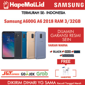 Hp Samsung Galaxy A6 Tokopedia