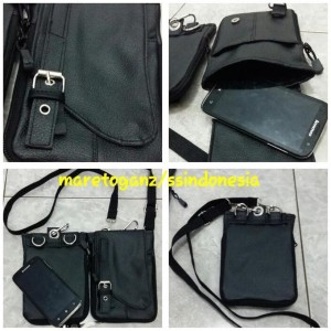 Ps502 Tas Selempang Kulit Pria Pinggang Dompet Hp Slempang Slingbag Tokopedia