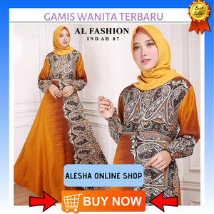 Baju Wanita Batik Gamis Tokopedia