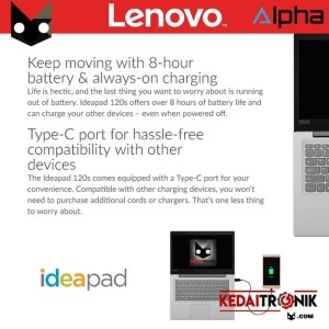 Laptop Notebook Lenovo Ideapad 120s 11iap Tokopedia