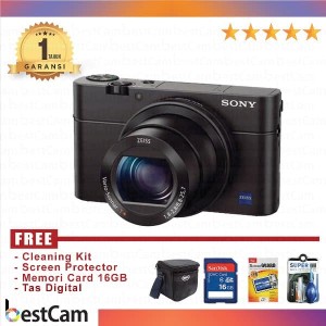 Sony Cybershot Dsc Rx100 Iii Digital Camera Sony Rx100m3 Tokopedia