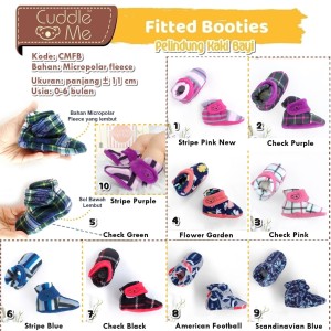 Cuddleme Fitted Booties Sepatu Bayi Tokopedia
