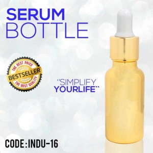 Botol Kosmetik Serum Gold 20 Ml Indu 16 Tokopedia