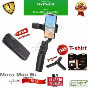 Gimbal Moza Mini Mi 3 Axis Smartphone Handphone Stabilizer Tokopedia